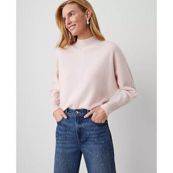 Ann Taylor Cashmere Dolman Sleeve Sweater NEW - Picture 1 of 9